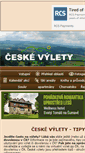 Mobile Screenshot of ceskevylety.cz